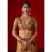Picture of Magnificent Silk Saddle Brown Saree