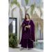Picture of Rayon Dark Slate Blue Readymade Salwar Kameez