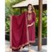 Picture of Superb Rayon Maroon Readymade Salwar Kameez