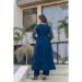 Picture of Radiant Rayon Navy Blue Readymade Salwar Kameez