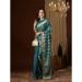 Picture of Ideal Georgette Midnight Blue Saree