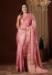 Picture of Sightly Georgette Pale Violet Red Saree