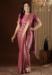 Picture of Splendid Georgette Pale Violet Red Saree