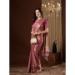 Picture of Splendid Georgette Pale Violet Red Saree