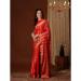 Picture of Graceful Georgette Crimson Saree