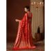 Picture of Graceful Georgette Crimson Saree