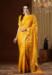 Picture of Wonderful Georgette Dark Golden Rod Saree