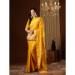 Picture of Wonderful Georgette Dark Golden Rod Saree