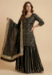 Picture of Statuesque Silk Black Readymade Lehenga Choli