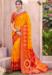 Picture of Grand Silk Crimson Saree
