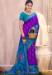 Picture of Ideal Silk Indigo Saree