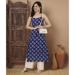 Picture of Marvelous Cotton Midnight Blue Kurtis & Tunic