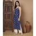 Picture of Marvelous Cotton Midnight Blue Kurtis & Tunic