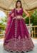 Picture of Splendid Satin Pink Lehenga Choli