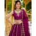 Picture of Splendid Satin Pink Lehenga Choli