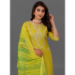 Picture of Exquisite Cotton Golden Rod Readymade Salwar Kameez