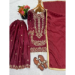 Picture of Marvelous Silk Maroon Readymade Salwar Kameez