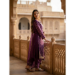 Picture of Resplendent Silk Purple Readymade Salwar Kameez