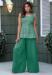 Picture of Ideal Georgette Sea Green Readymade Salwar Kameez