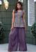 Picture of Enticing Georgette Purple Readymade Salwar Kameez