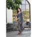 Picture of Good Looking Chiffon Slate Grey Readymade Salwar Kameez