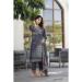 Picture of Good Looking Chiffon Slate Grey Readymade Salwar Kameez