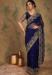 Picture of Beauteous Chiffon & Satin & Silk Midnight Blue Saree