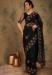 Picture of Resplendent Chiffon & Satin & Silk Black Saree