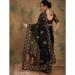 Picture of Resplendent Chiffon & Satin & Silk Black Saree