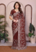 Picture of Radiant Silk Maroon Saree