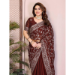 Picture of Radiant Silk Maroon Saree