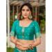 Picture of Stunning Silk Teal Saree