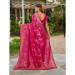 Picture of Stunning Silk Pink Saree