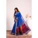 Picture of Splendid Silk Medium Blue Saree