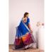 Picture of Splendid Silk Medium Blue Saree