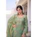 Picture of Chiffon Dark Slate Grey Readymade Salwar Kameez