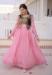 Picture of Wonderful Chiffon Thistle Readymade Gown