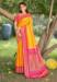 Picture of Statuesque Silk Orange Saree