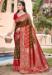 Picture of Ravishing Silk Crimson Saree