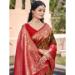 Picture of Ravishing Silk Crimson Saree
