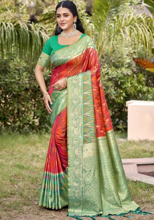 Picture of Magnificent Silk Peru Saree