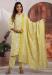 Picture of Beauteous Cotton Dark Khaki Readymade Salwar Kameez
