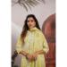 Picture of Beauteous Cotton Dark Khaki Readymade Salwar Kameez