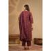 Picture of Bewitching Cotton Maroon Readymade Salwar Kameez