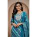 Picture of Pretty Cotton Dark Cyan Readymade Salwar Kameez