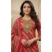 Picture of Elegant Cotton Fire Brick Readymade Salwar Kameez