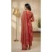 Picture of Elegant Cotton Fire Brick Readymade Salwar Kameez