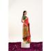 Picture of Gorgeous Silk Fire Brick Saree