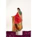 Picture of Gorgeous Silk Fire Brick Saree