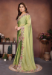 Picture of Nice Silk Dark Khaki Saree